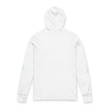 Ice Water Style Unisex Hooded Long Sleeve Tee, Surfing Apparel, Beachwear, Casual Layering, Gift for Ocean Lovers