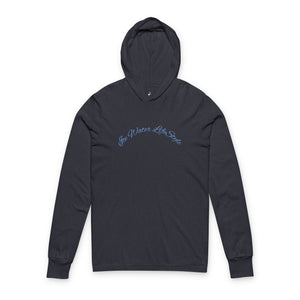 Cool Unisex Hooded Long Sleeve Tee, Outdoor Apparel, Beach Wear, Casual Fashion, Gift for Him/Her, Summer Vibes