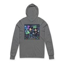 Mickey and Minnie Mouse Trap Hoodie for Casual Vibes, Unisex Long Sleeve Tee, Trendy Streetwear, Gift for Him/Her, Perfect for Festivals & Birthdays